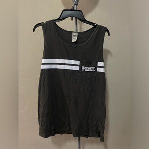 PINK || sleeveless top